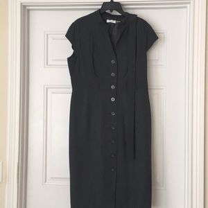 Calvin Klein belted sheath dress Size 14
